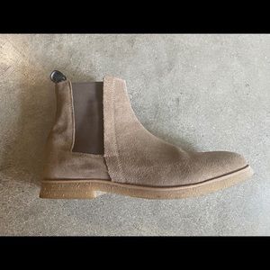 All Saints Suede Mens Chelsea Boots